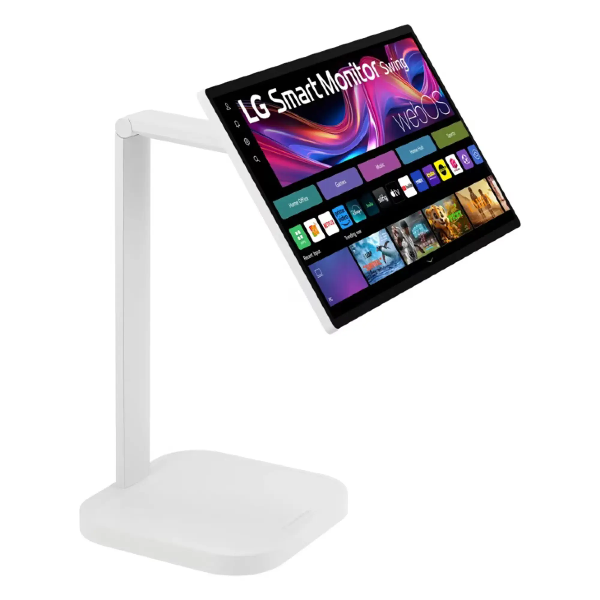 Photo of شاشة إل جي ألترا وايد 32 إنش Smart Monitor Swing - موديل 32U889SA-W
