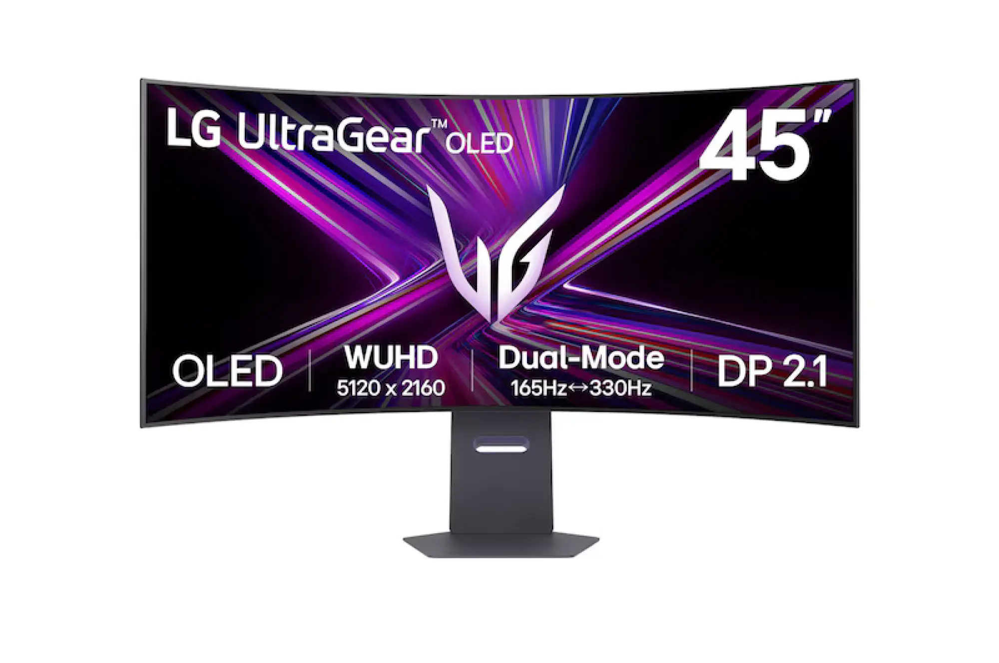 Photo of شاشة ألعاب إل جي ألترا جير (LG UltraGear) مقاس 45 بوصة OLED بوضع مزدوج (Dual-Mode) ودقة 5K2K | زمن استجابة 0.03ms، مكبرات صوت 10Wx2، تقنية DisplayHDR True Black 400، منفذ DP 2.1 وتوصيل طاقة USB-C بقدرة 90W.