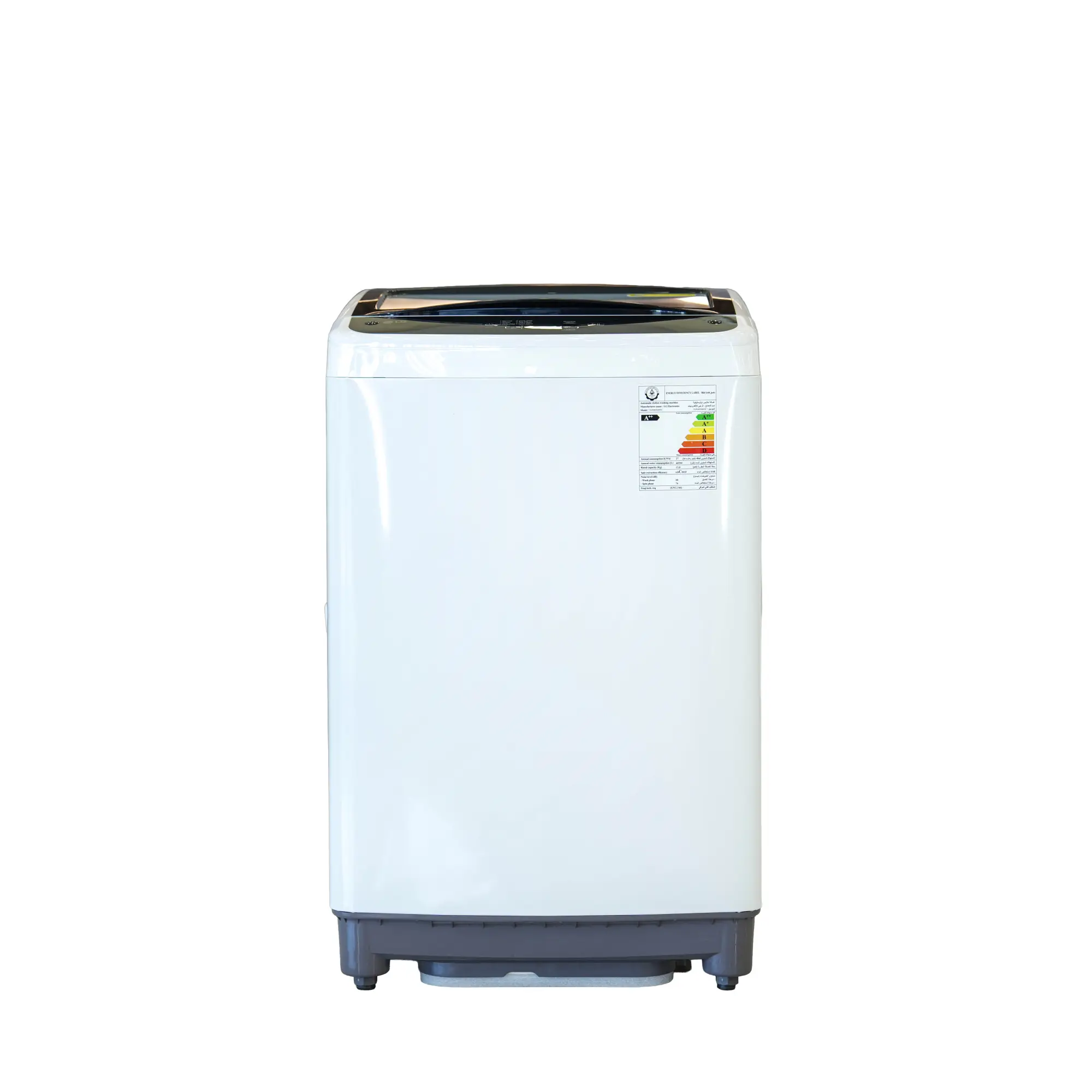 Photo of غسالة إل جي فتحة علوية، سعة 13kg، مزودة بتقنية Smart Inverter وTurboDrum™ - باللون الأبيض