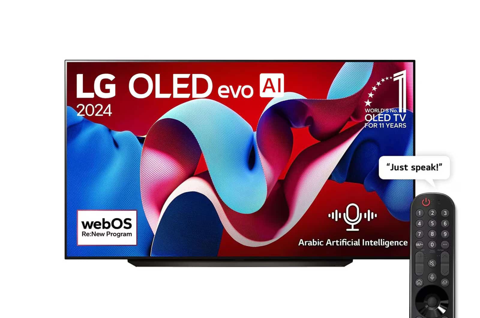 Photo of 83 Inch LG OLED evo AI C4 4K Smart TV AI Magic remote Dolby Vision webOS24 - OLED83C46LA (2024)