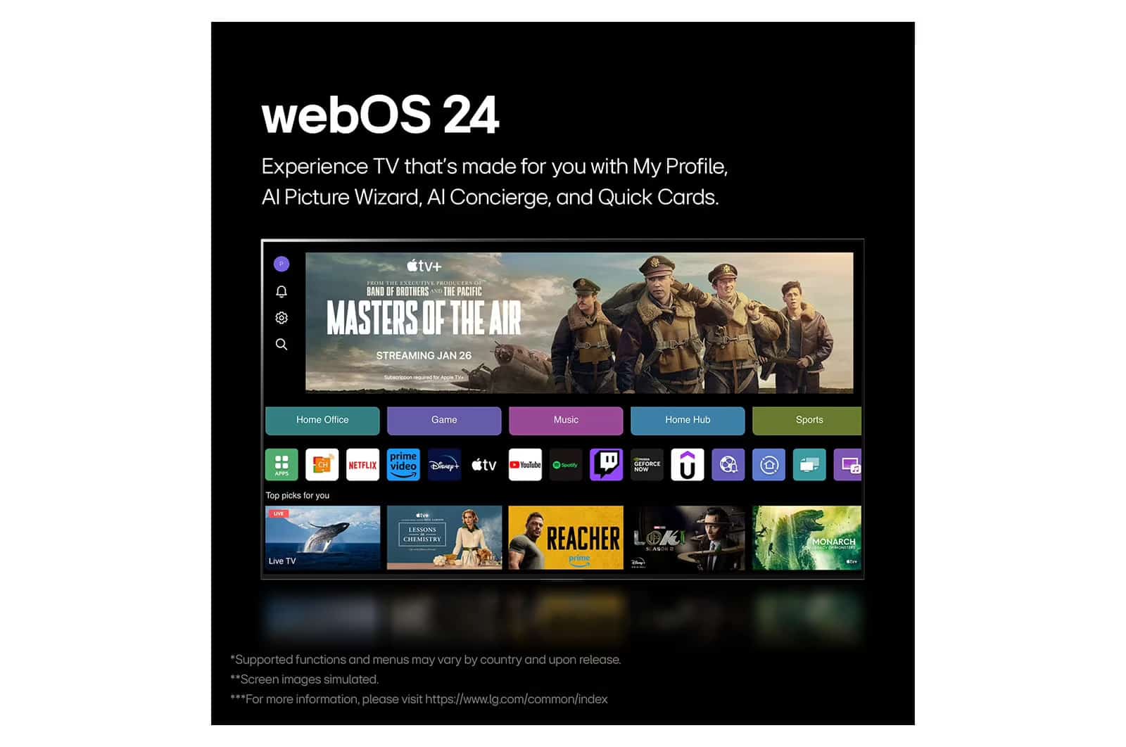 Photo of 55 Inch LG OLED AI B4 4K Smart TV AI Magic remote Dolby Vision webOS24 - OLED55B46LA (2024)