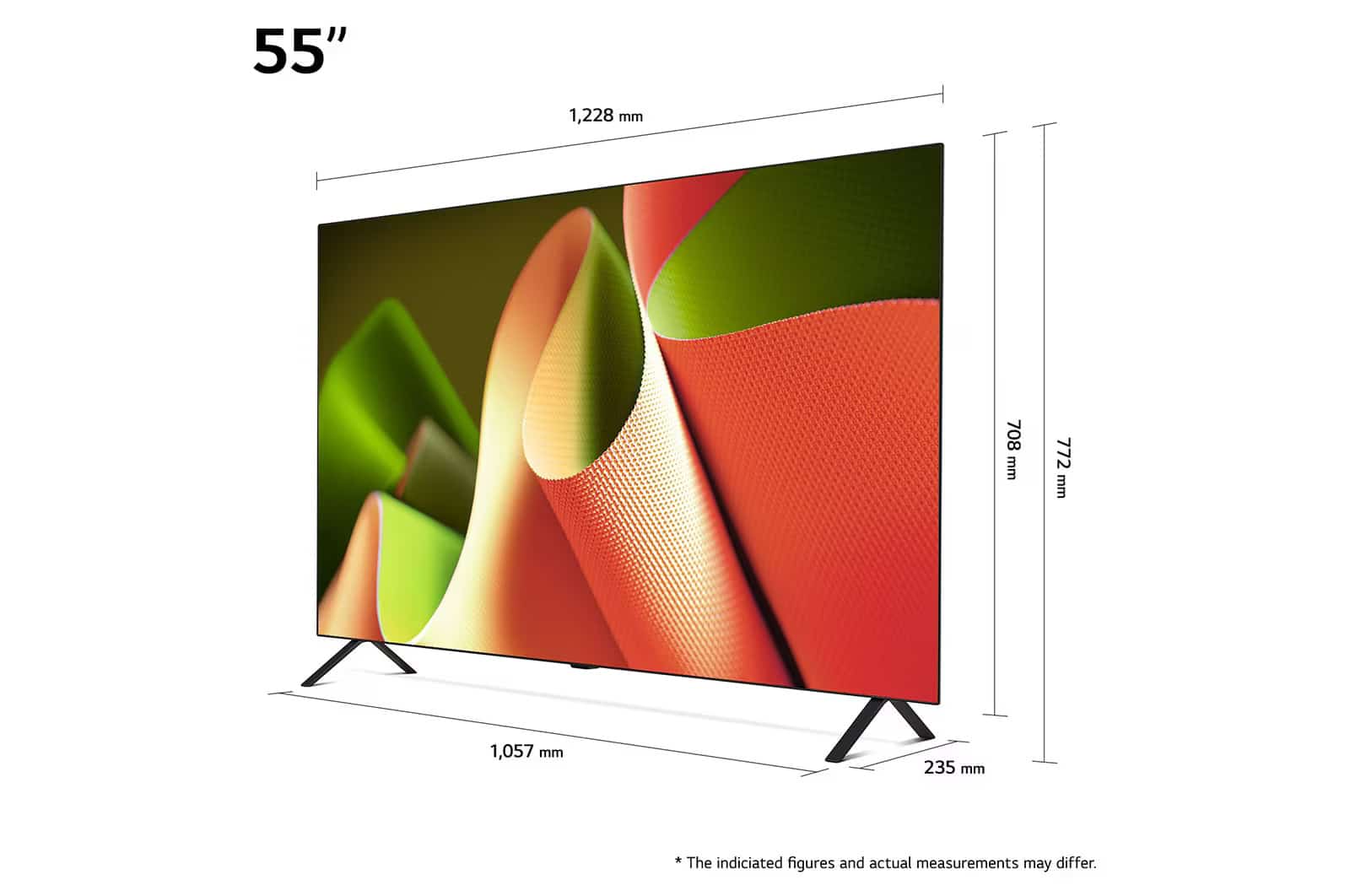 Photo of 55 Inch LG OLED AI B4 4K Smart TV AI Magic remote Dolby Vision webOS24 - OLED55B46LA (2024)