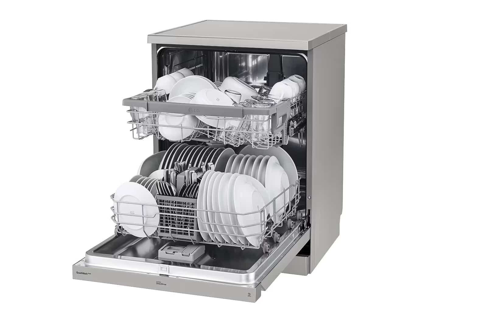 Photo of QuadWash Steam, 14 Place ,Direct Drive, Platinum Silver