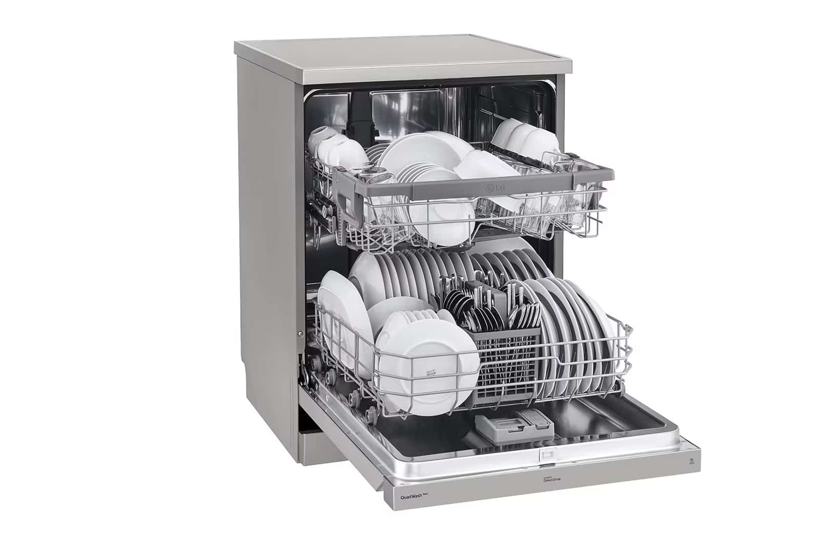 Photo of QuadWash Steam, 14 Place ,Direct Drive, Platinum Silver