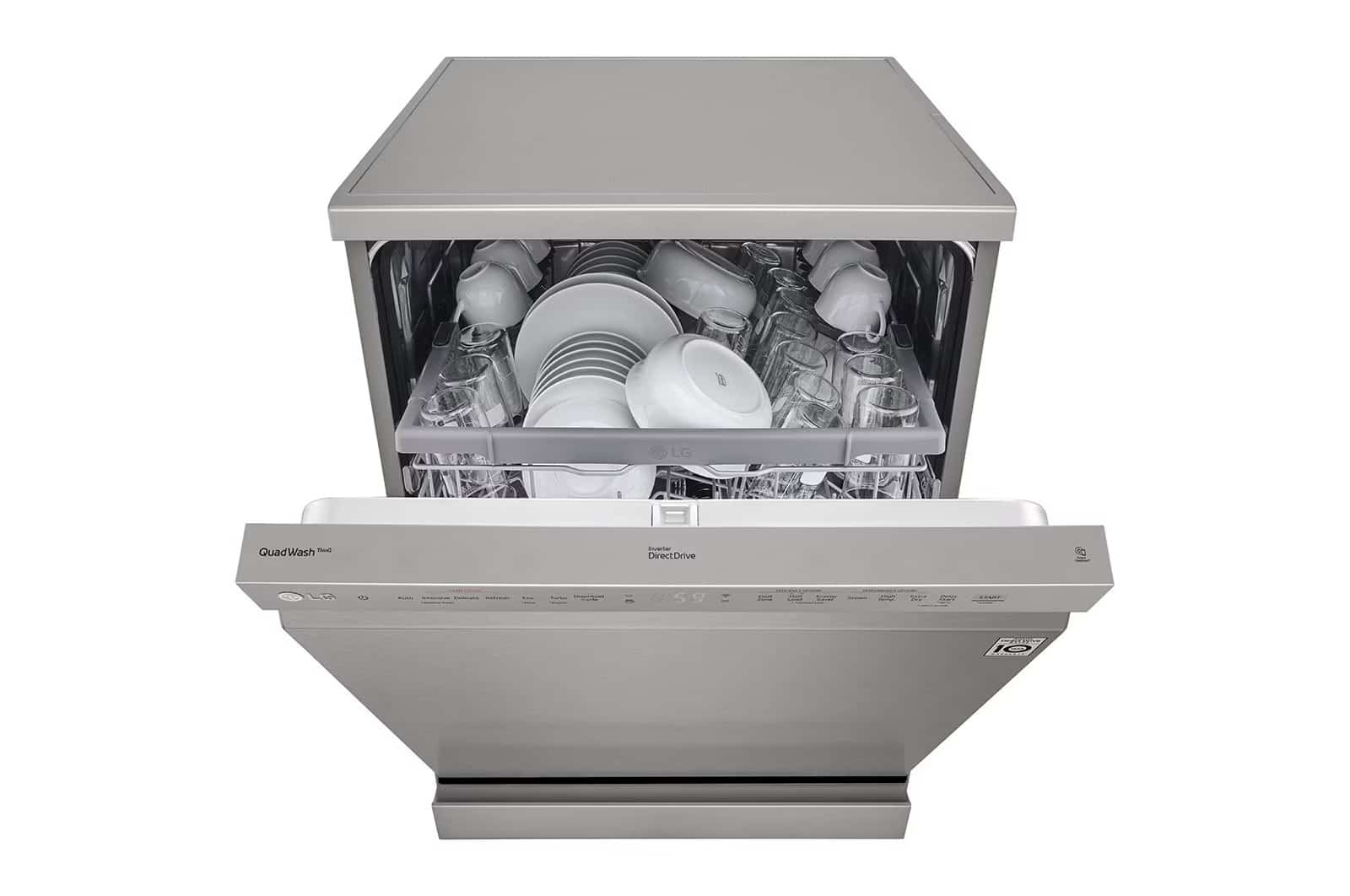 Photo of QuadWash Steam, 14 Place ,Direct Drive, Platinum Silver
