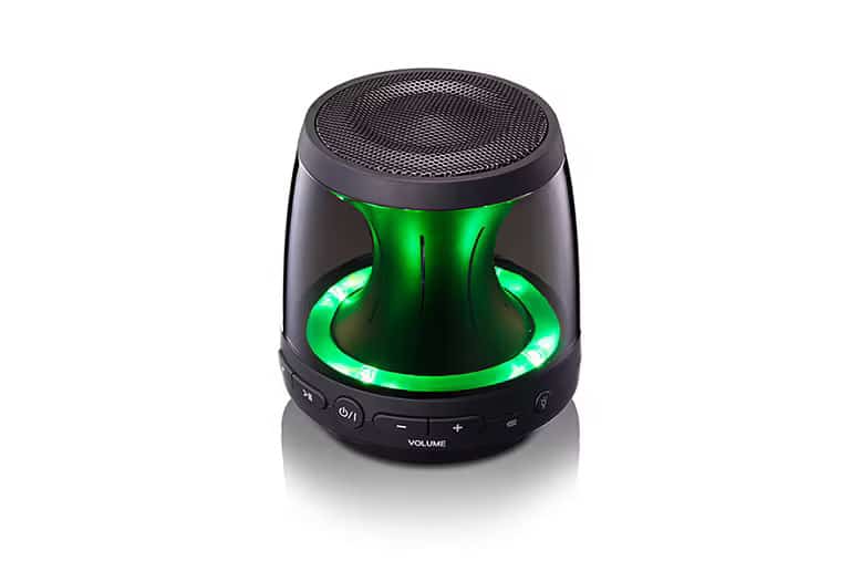 Photo of مكبر صوت LG XBOOM Go PH1 محمول، يعمل بالبلوتوث، صوت 360 درجة، إضاءة LED حسب الحالة المزاجية