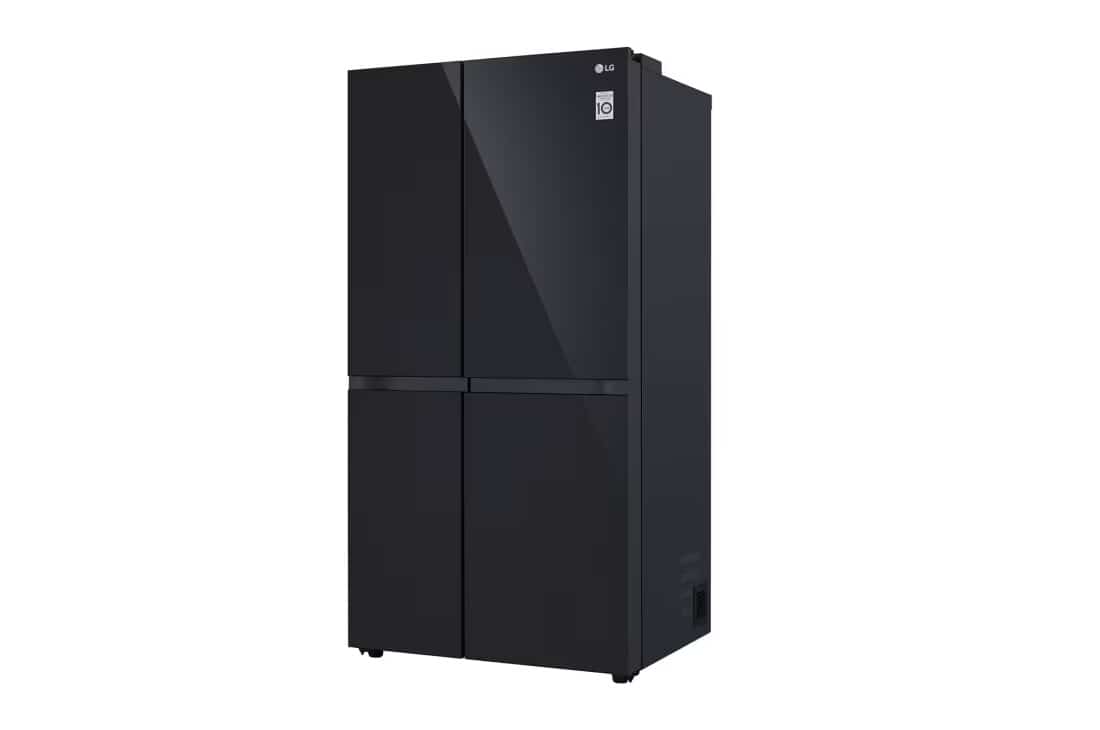 Photo of LG Side by Side 647L Refrigerator, Inverter Compressor, Multi AirFlow, Express Cool, Smart Diagnosis™, Black Glass color