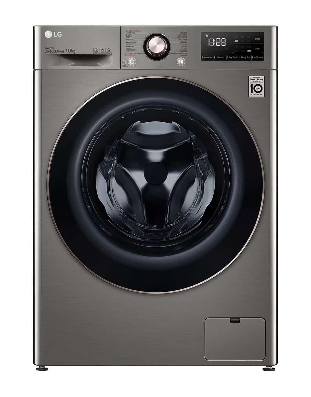 Photo of Front Load Washing Machine , 10KG Capacity with AI DD™, Steam™ , Platinum Silver Color