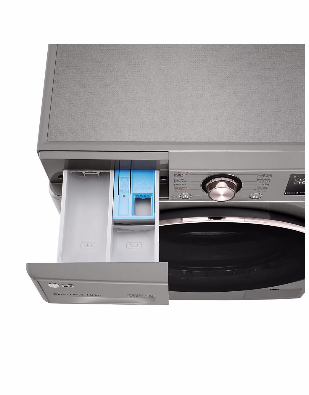 Photo of Front Load Washing Machine , 10KG Capacity with AI DD™, Steam™ , Platinum Silver Color