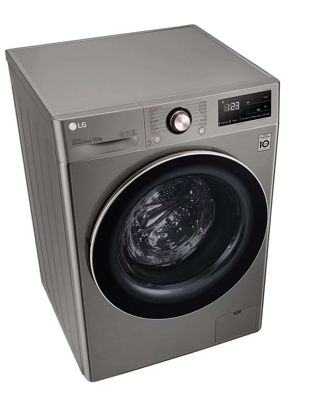 Photo of Front Load Washing Machine , 10KG Capacity with AI DD™, Steam™ , Platinum Silver Color