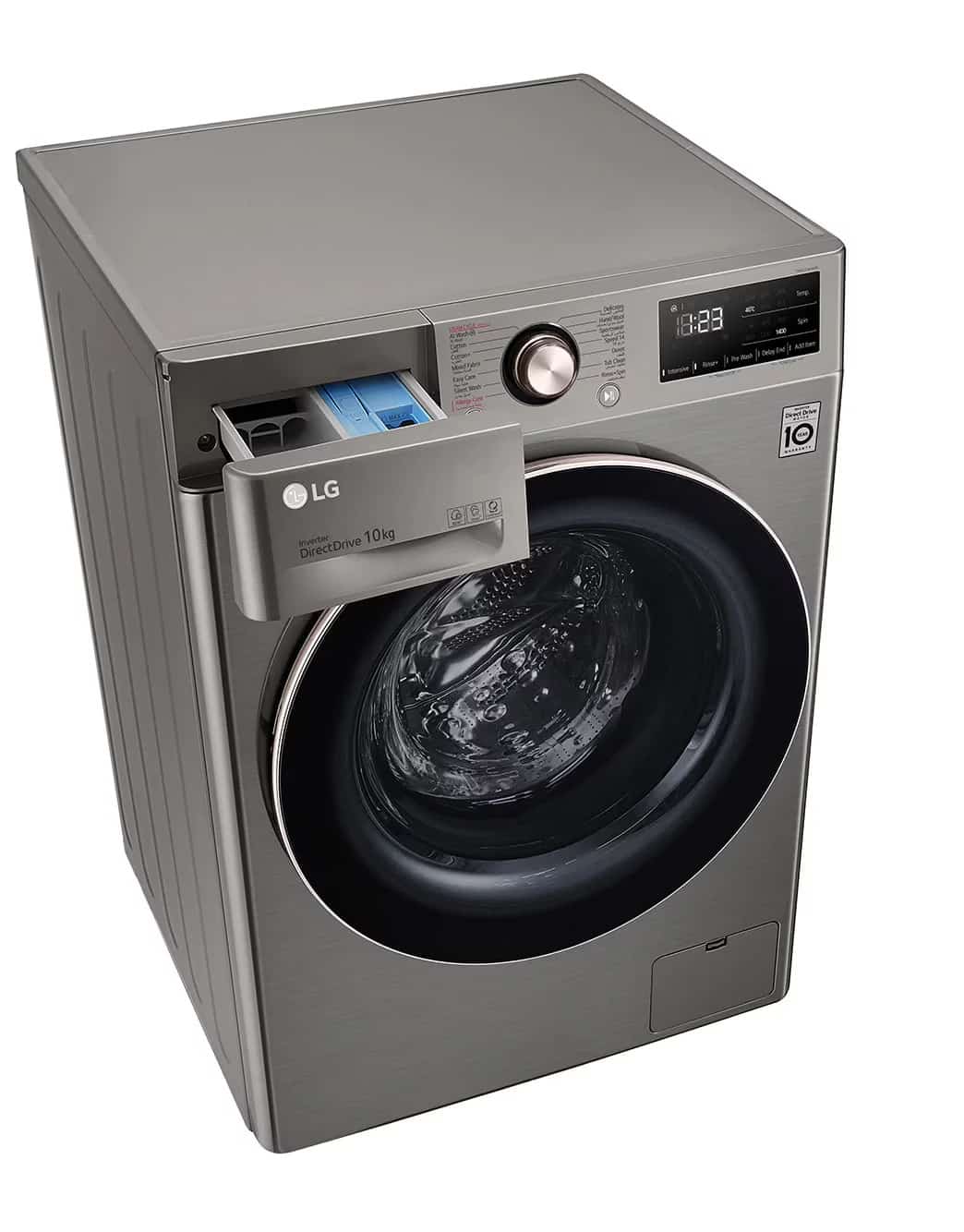 Photo of Front Load Washing Machine , 10KG Capacity with AI DD™, Steam™ , Platinum Silver Color