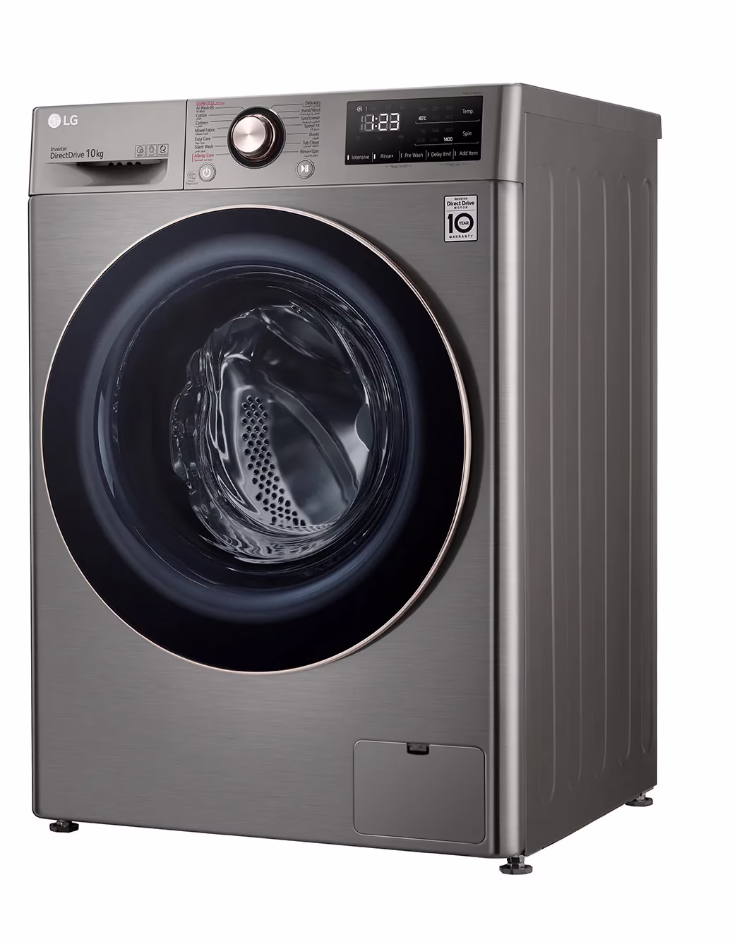 Photo of Front Load Washing Machine , 10KG Capacity with AI DD™, Steam™ , Platinum Silver Color