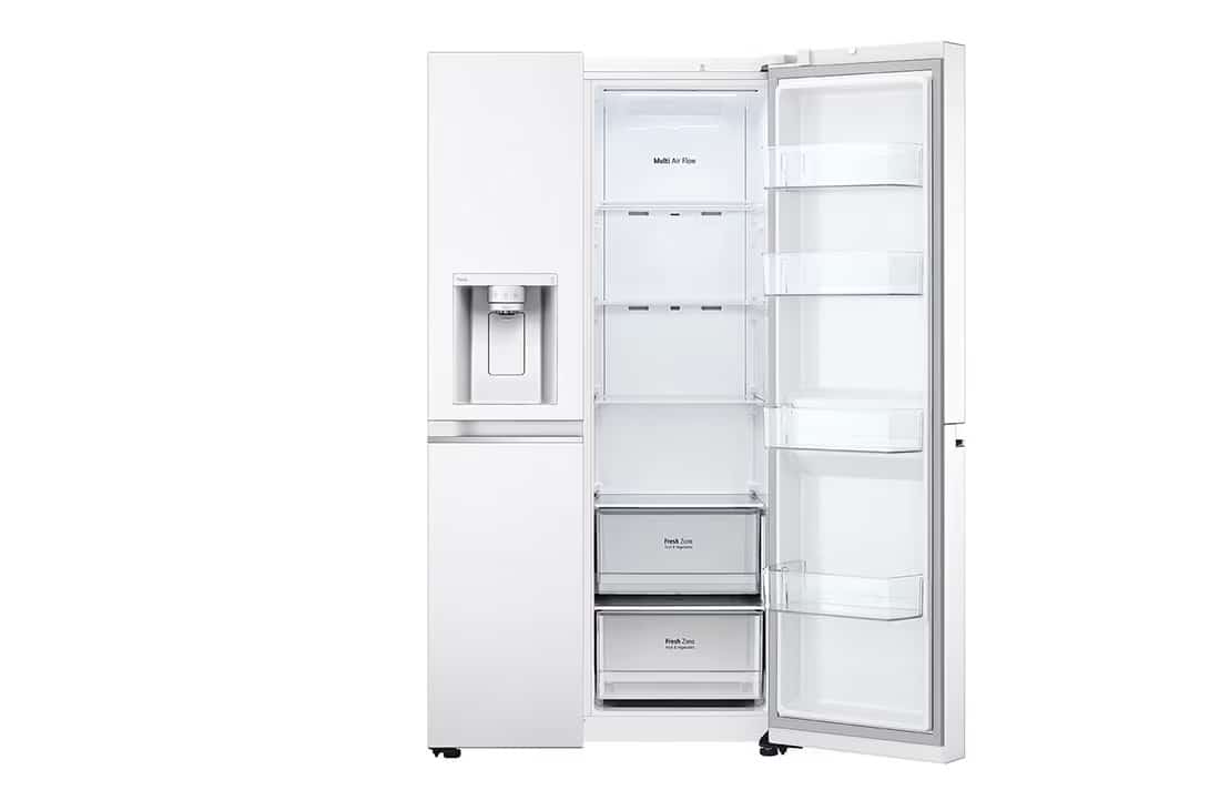 Photo of LG Side by Side 617L Refrigerator, ThinQ™, LINEARCooling™, White color