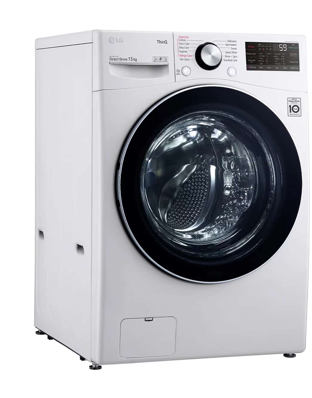 Photo of Washer 15kg with AI Direct Drive, Steam, White Color