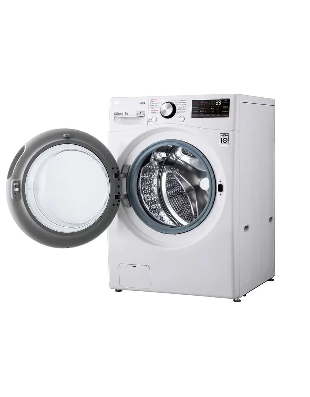 Photo of Washer 15kg with AI Direct Drive, Steam, White Color