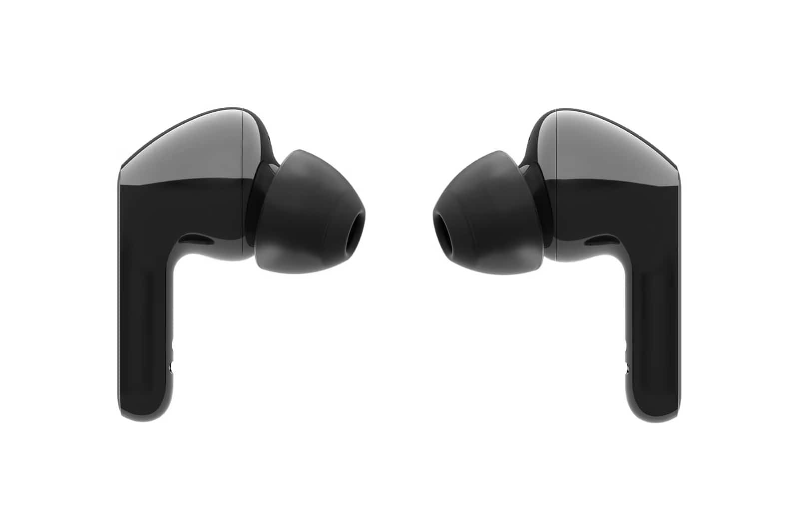 Photo of سماعات الأذن الاستريو اللاسلكية LG TONE Free HBS-FN6 Bluetooth® لون أسود والمزودة بحاوية شحن UVnano وتقنية Meridian Audio