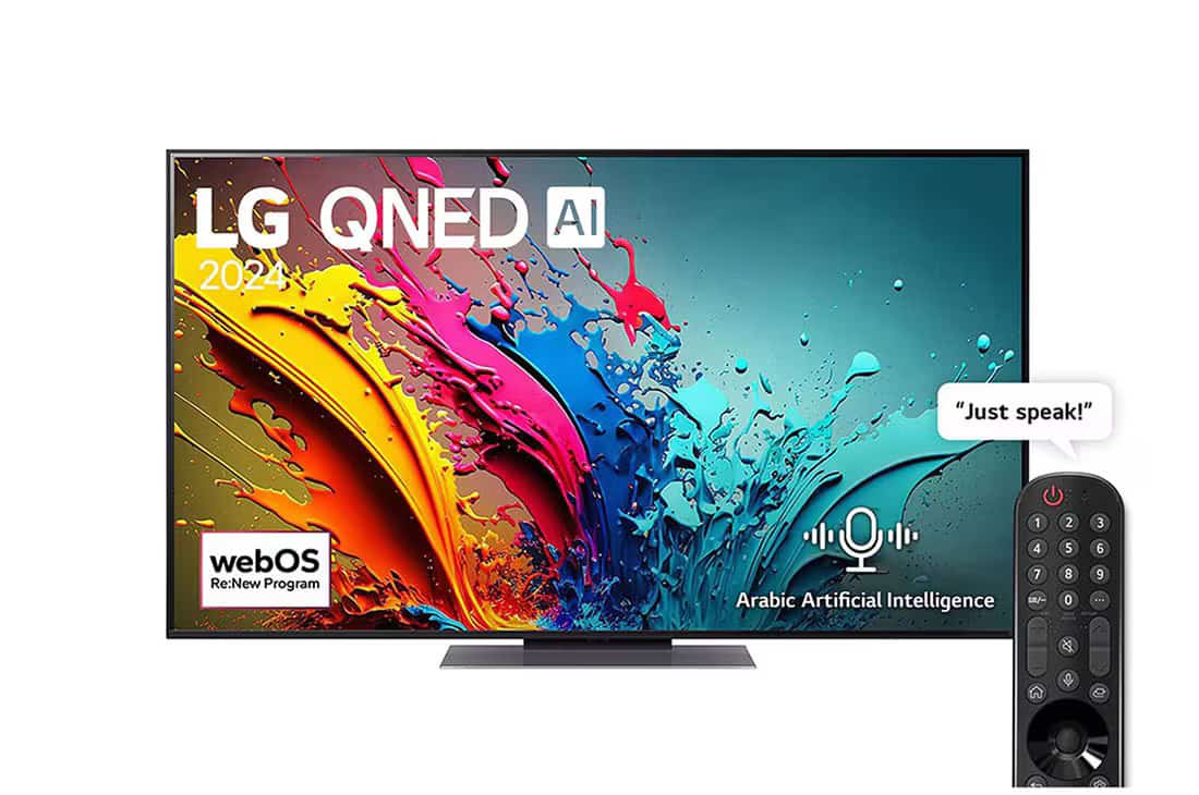 Photo of 75 Inch LG QNED AI QNED86 4K Smart TV AI Magic remote HDR10 webOS24 - 75QNED86T6A (2024)