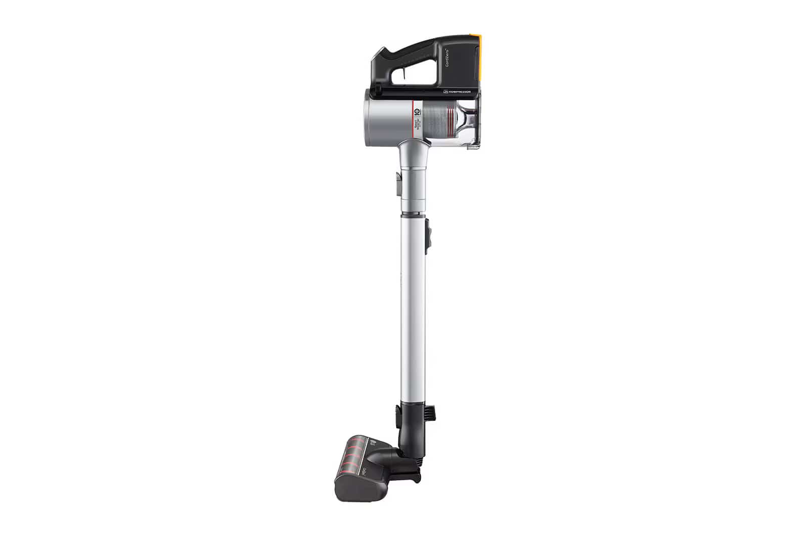Photo of مكنسة CordZero™ A9Kompressor الكهربائية اليدوية اللاسلكية من إل جي