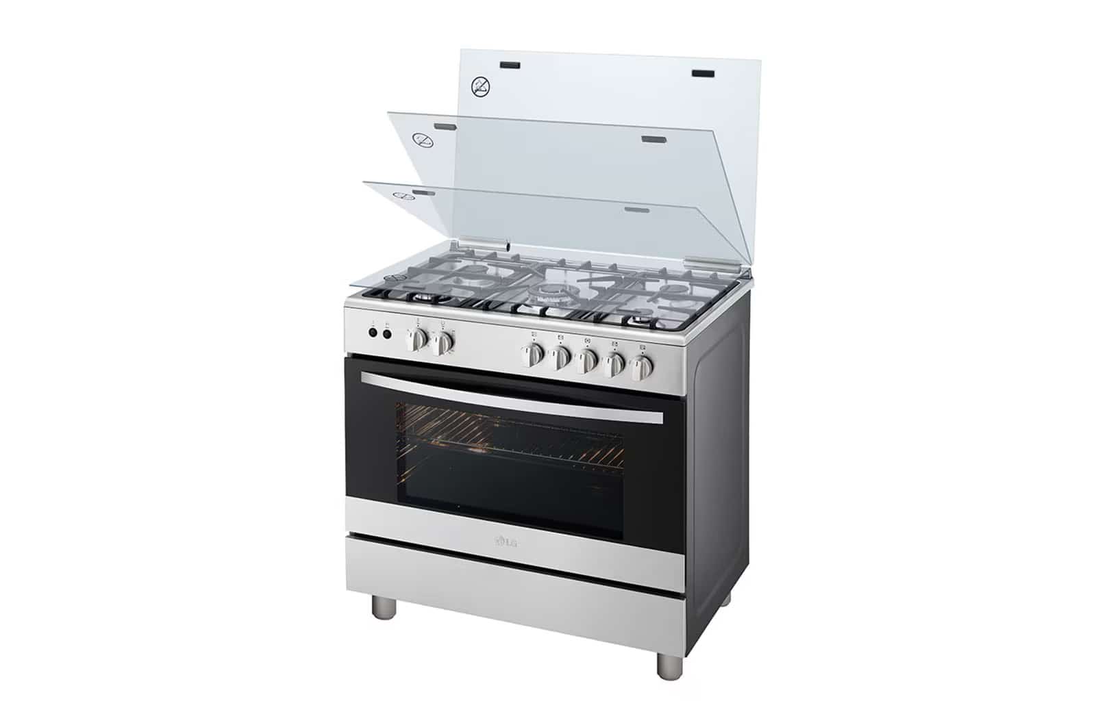 Photo of 900mm Gas Cooker, 5 burners, flame failure device