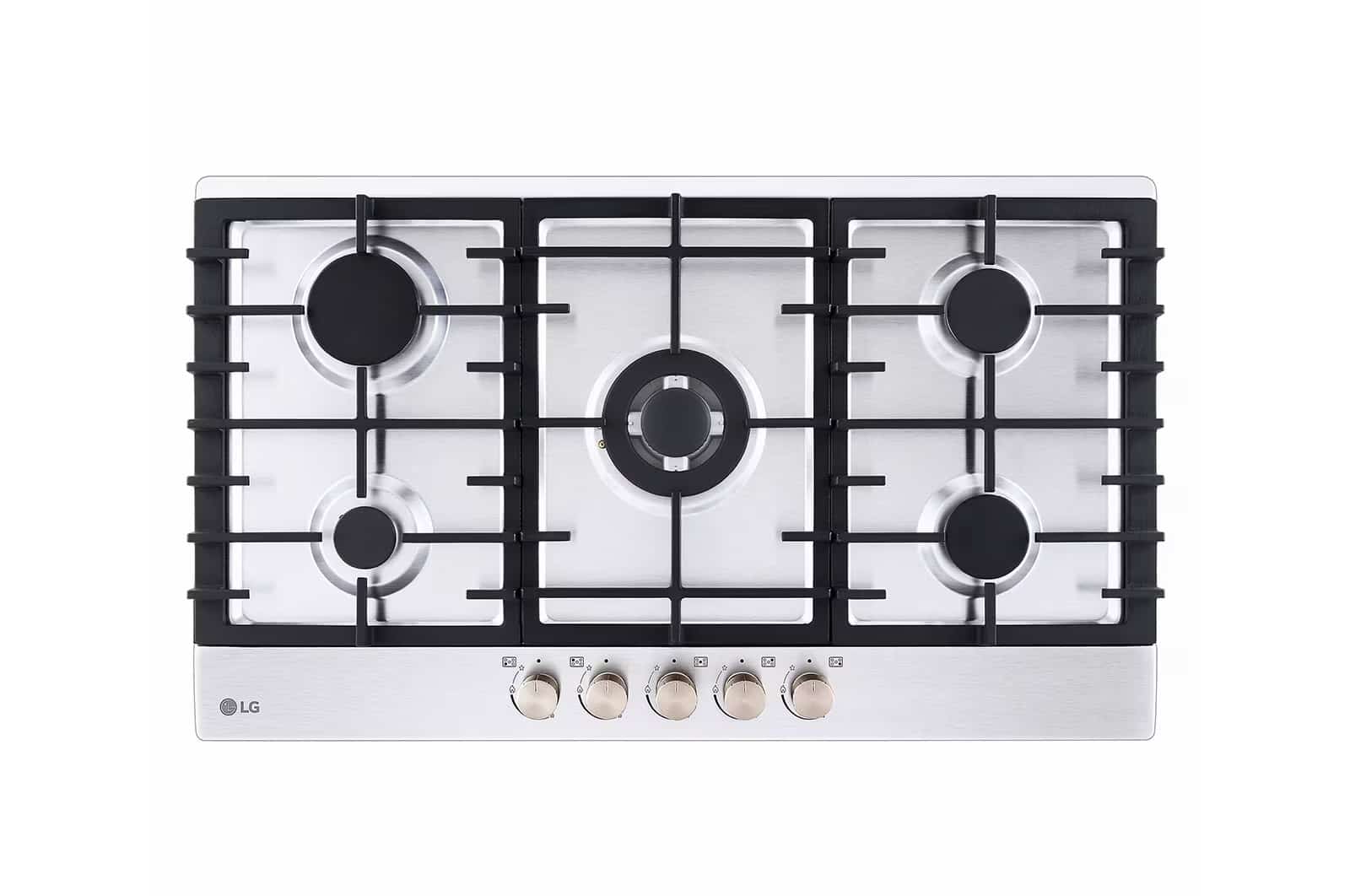Photo of LG Built-in 900 Gas Cooktop ,5 Burners ,Stainless Steel