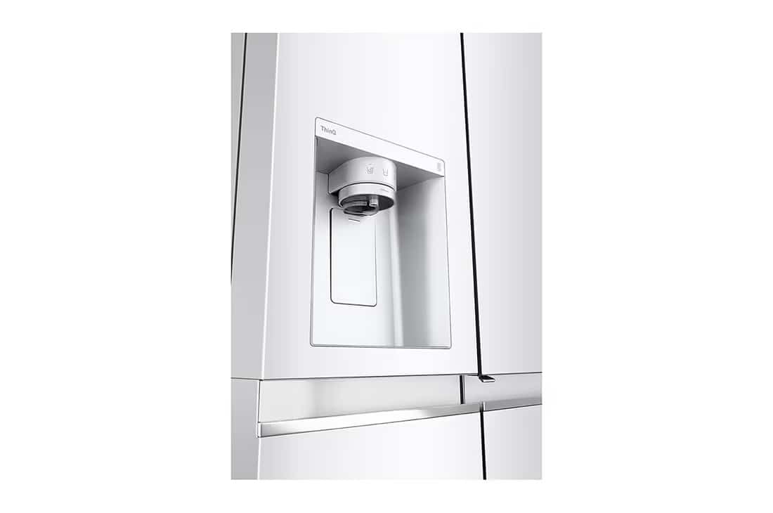 Photo of LG Door-in-Door™ ThinQ™ Side by Side 611L Refrigerator, UVnano™, LINEARCooling™, ThinQ™ in White color