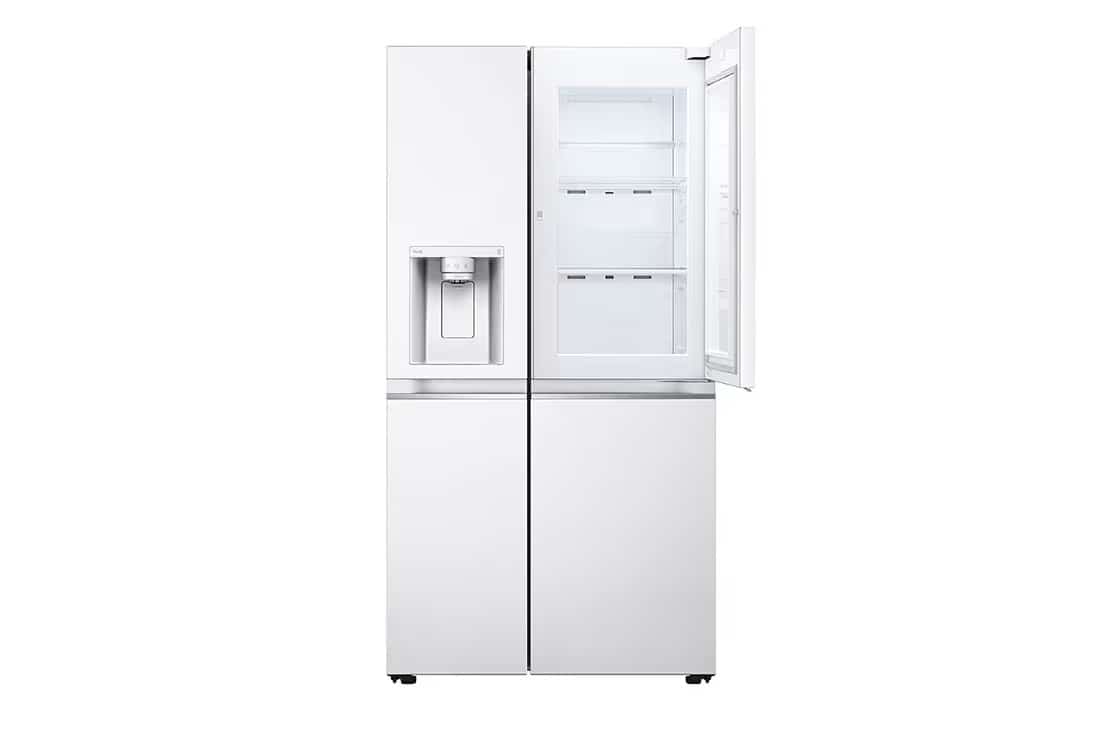 Photo of LG Door-in-Door™ ThinQ™ Side by Side 611L Refrigerator, UVnano™, LINEARCooling™, ThinQ™ in White color