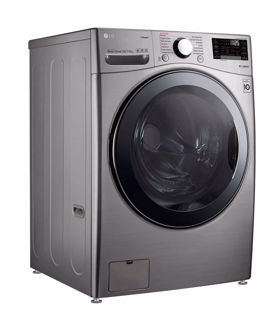Photo of 18/10kg Front Load Washer Dryer, Silver Color