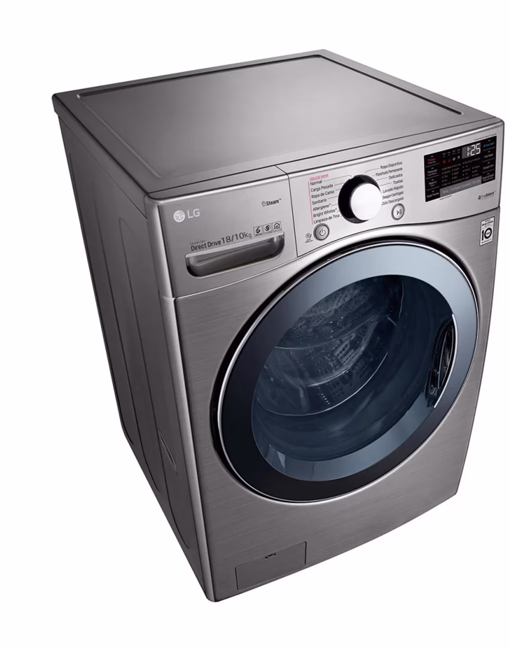 Photo of 18/10kg Front Load Washer Dryer, Silver Color