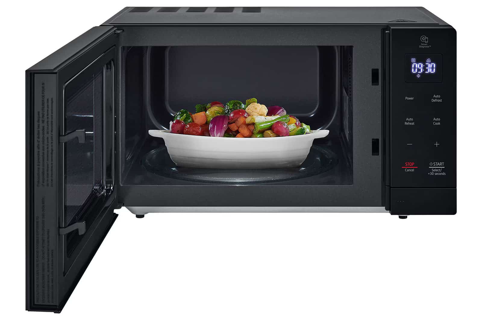Photo of ميكروويف ™NeoChef من LG سعة 30 لترًا (MS3032JAS، باللون الأسود