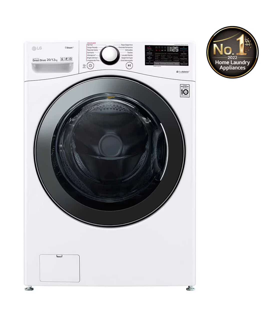 Photo of Washer & Dryer 20/12kg, Direct Drive, Steam, White Color