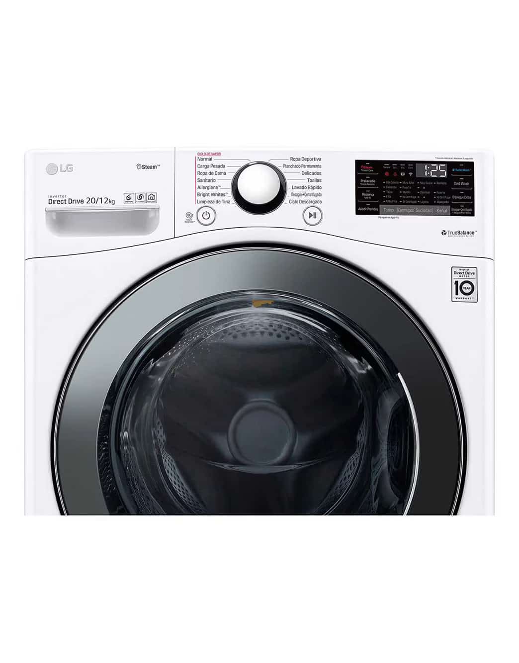 Photo of Washer & Dryer 20/12kg, Direct Drive, Steam, White Color