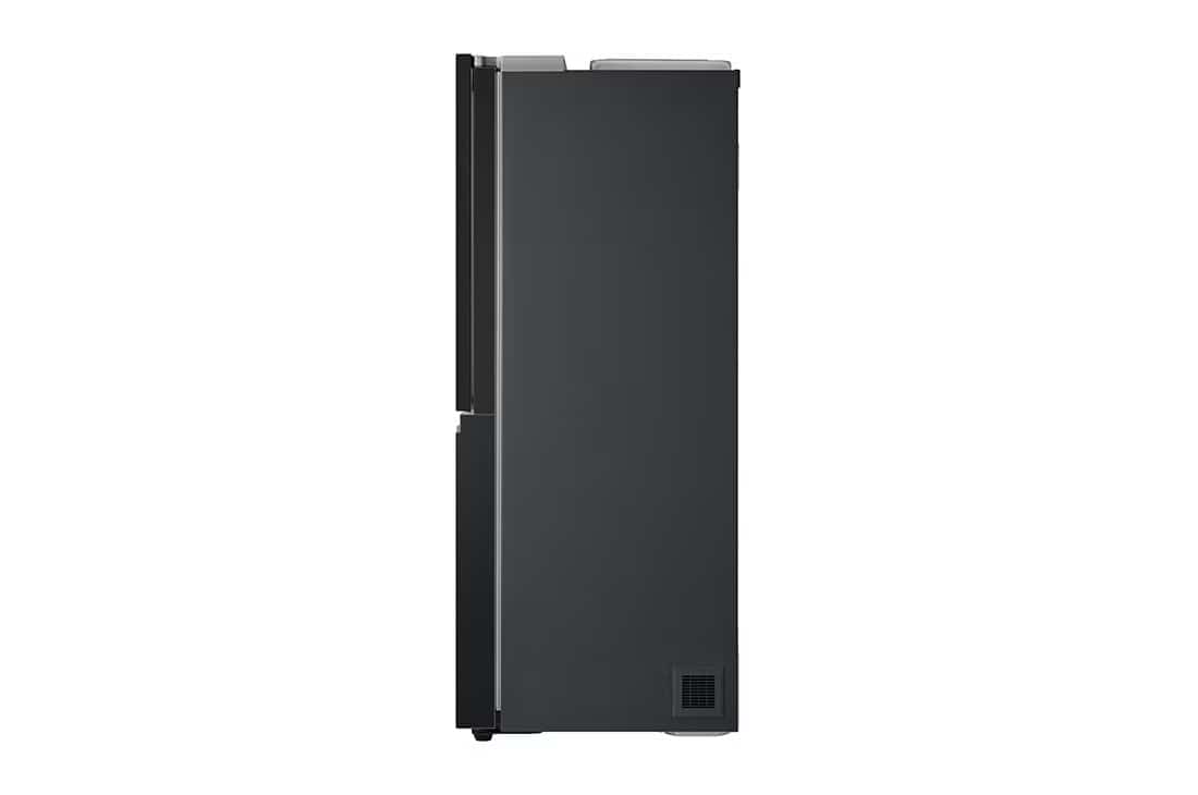 Photo of LG InstaView™ ThinQ™ 617L Side by Side Refrigerator, UVnano™, LINEARCooling™, ThinQ™ in Essence Black Steel