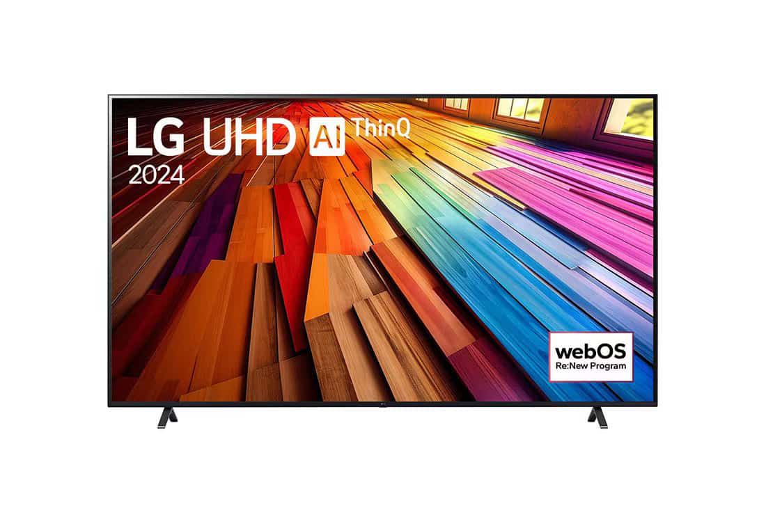 Photo of 86 Inch LG UHD UT80 4K Smart TV AI Magic remote HDR10 webOS24 2024