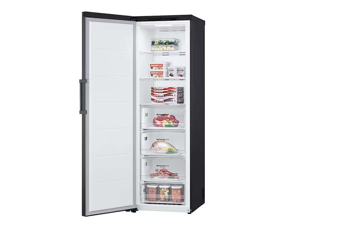 Photo of LG One Door freezer 324L, Door Cooling, Linear Cooling,Black