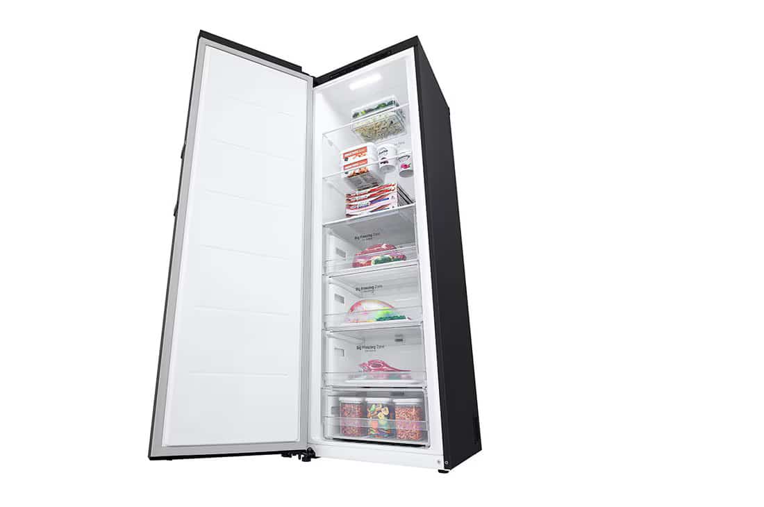 Photo of LG One Door freezer 324L, Door Cooling, Linear Cooling,Black
