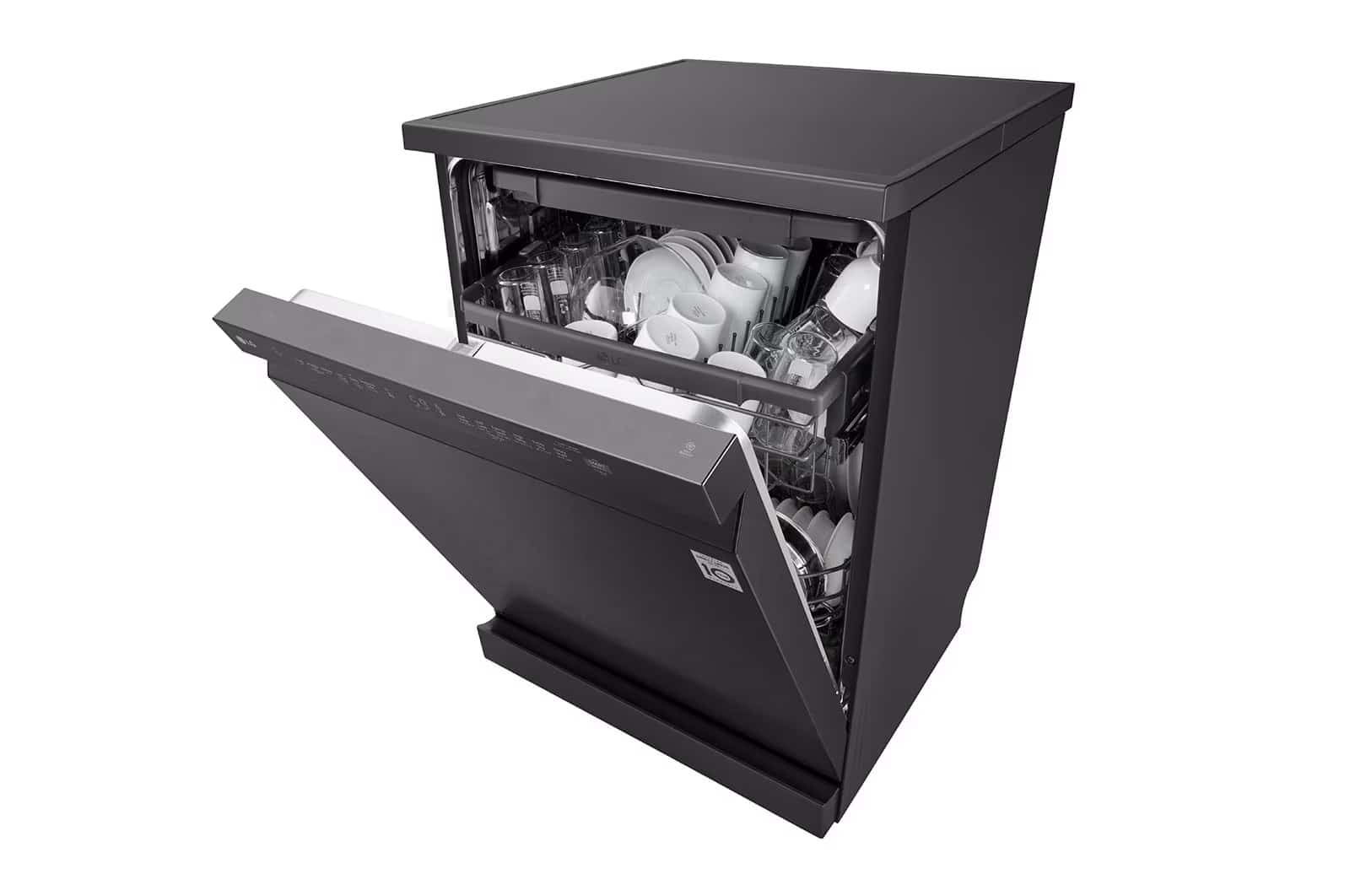 Photo of LG QuadWash™ Dishwasher, 14 Place Settings, EasyRack™ Plus, Inverter Direct Drive, ThinQ, Black color