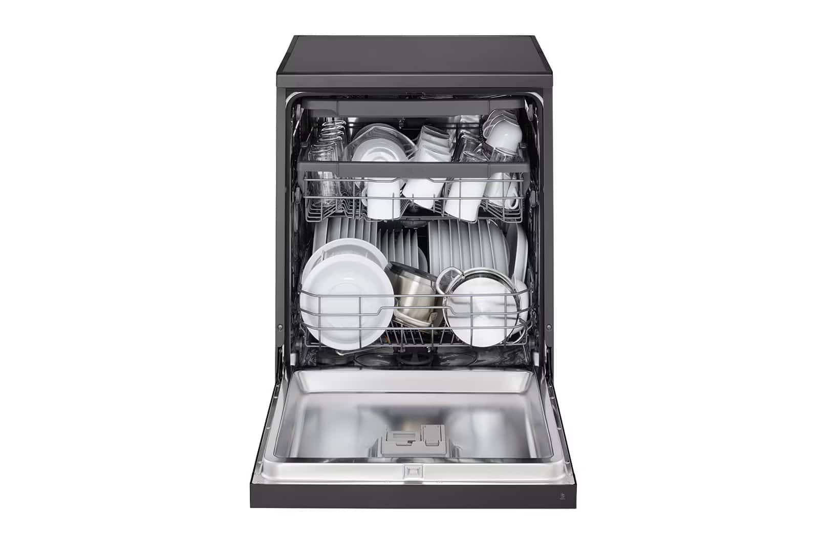 Photo of LG QuadWash™ Dishwasher, 14 Place Settings, EasyRack™ Plus, Inverter Direct Drive, ThinQ, Black color