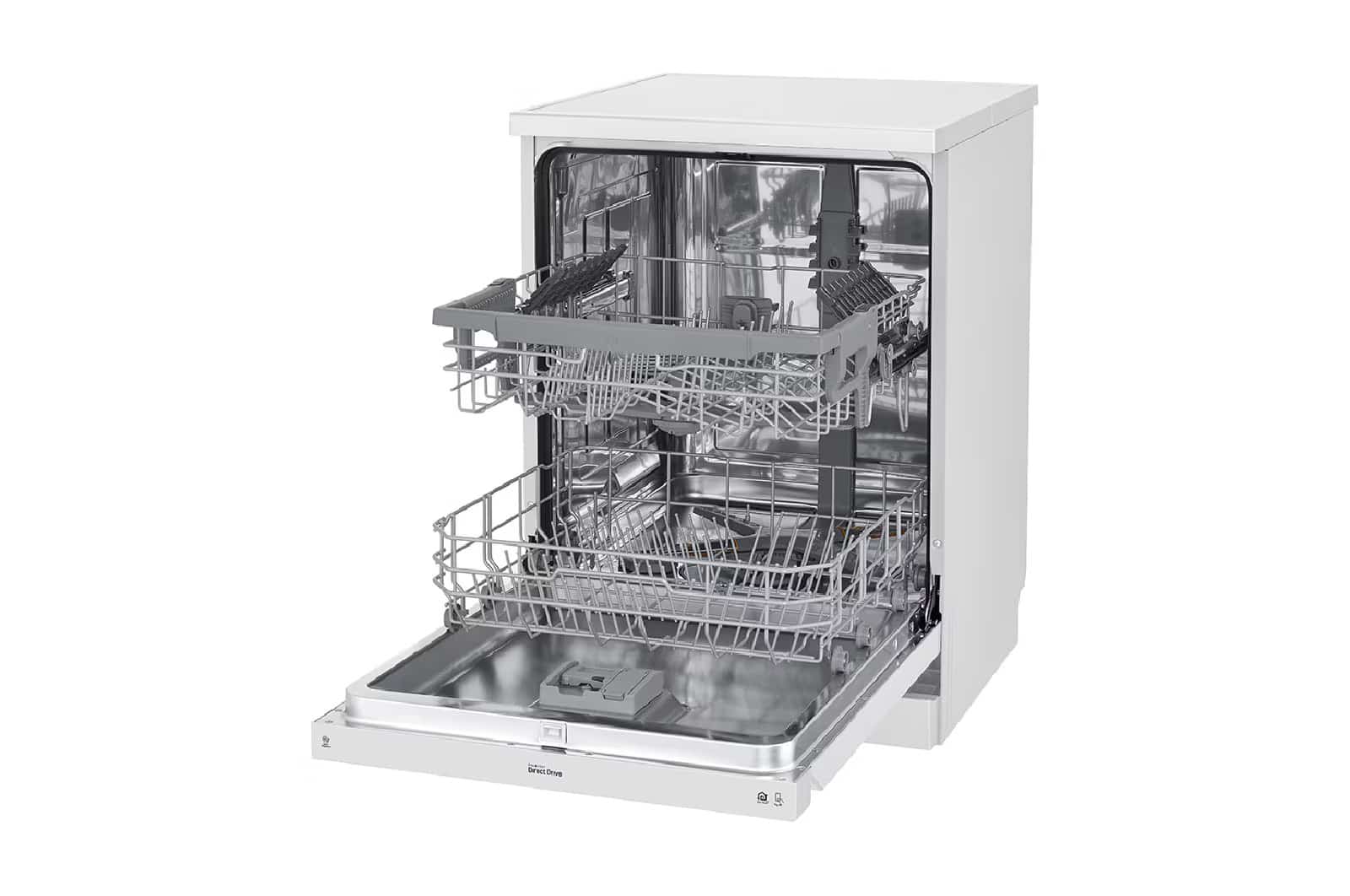 Photo of LG QuadWash™ Dishwasher, 14 Place Settings, EasyRack™ Plus, Inverter Direct Drive, White color