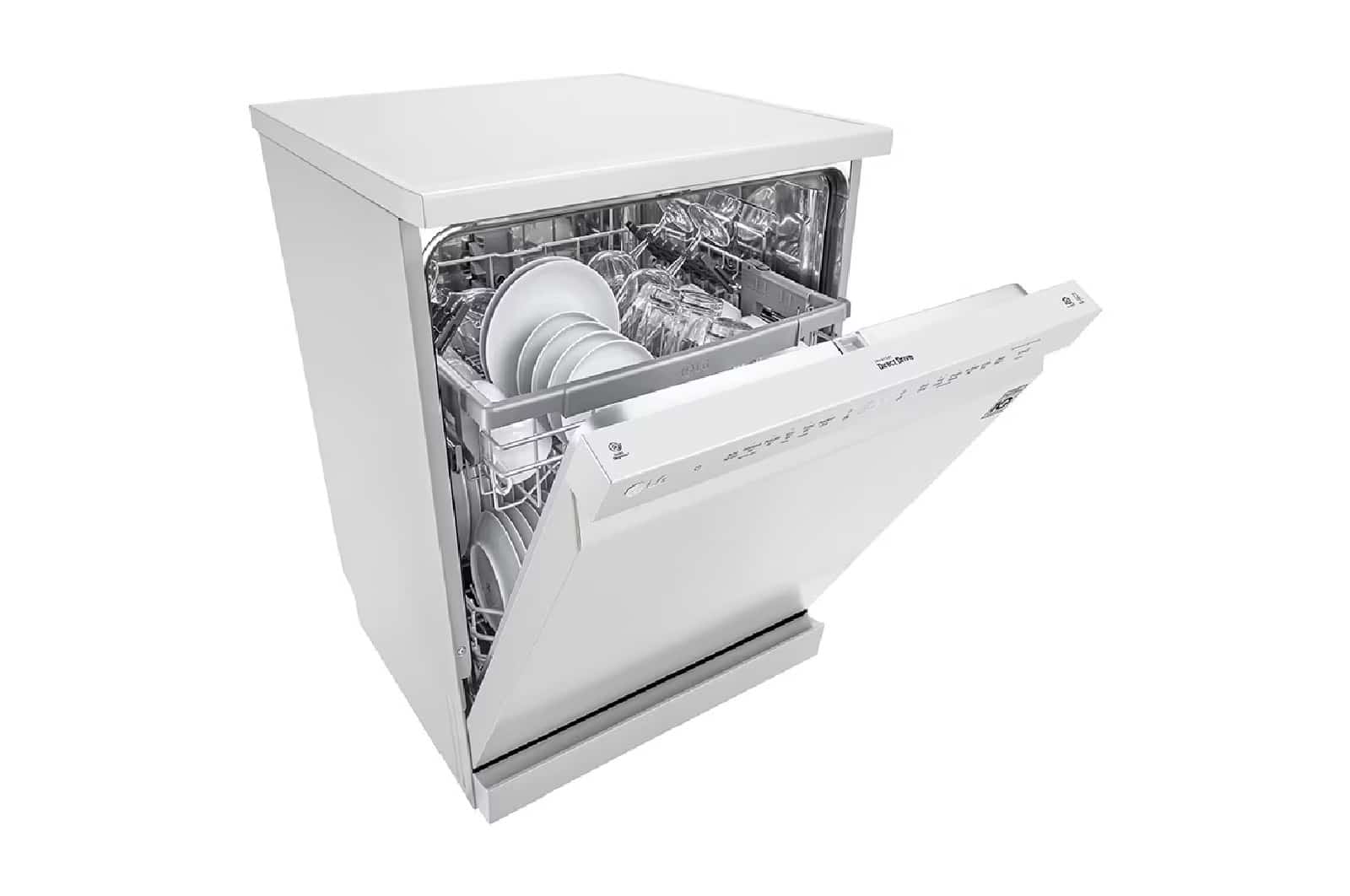 Photo of LG QuadWash™ Dishwasher, 14 Place Settings, EasyRack™ Plus, Inverter Direct Drive, White color