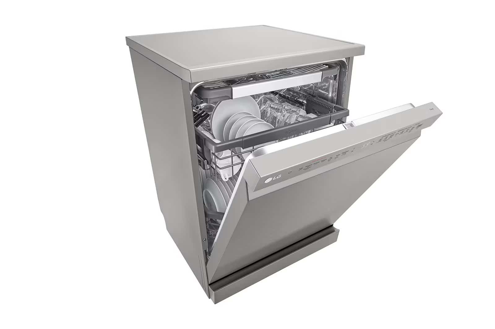 Photo of غسالة صحون إل جي ™QuadWash تقنية EasyRack™ Plus، محرك Direct Drive، تقنية ThinQ