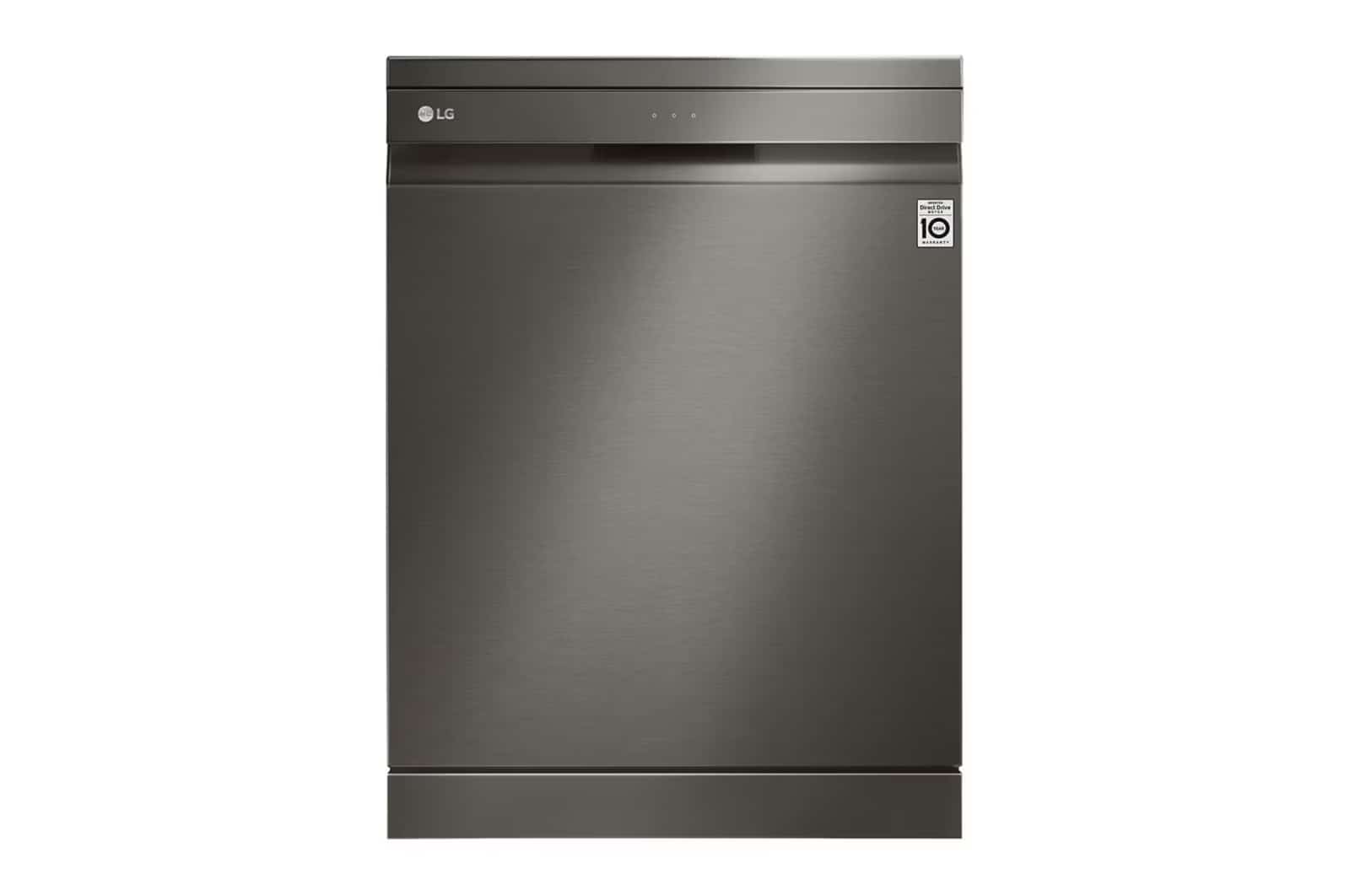 Photo of ‌LG QuadWash™ Steam Dishwasher, 14 Place Settings, EasyRack™ Plus, Inverter Direct Drive, ThinQ, Black Stainless color