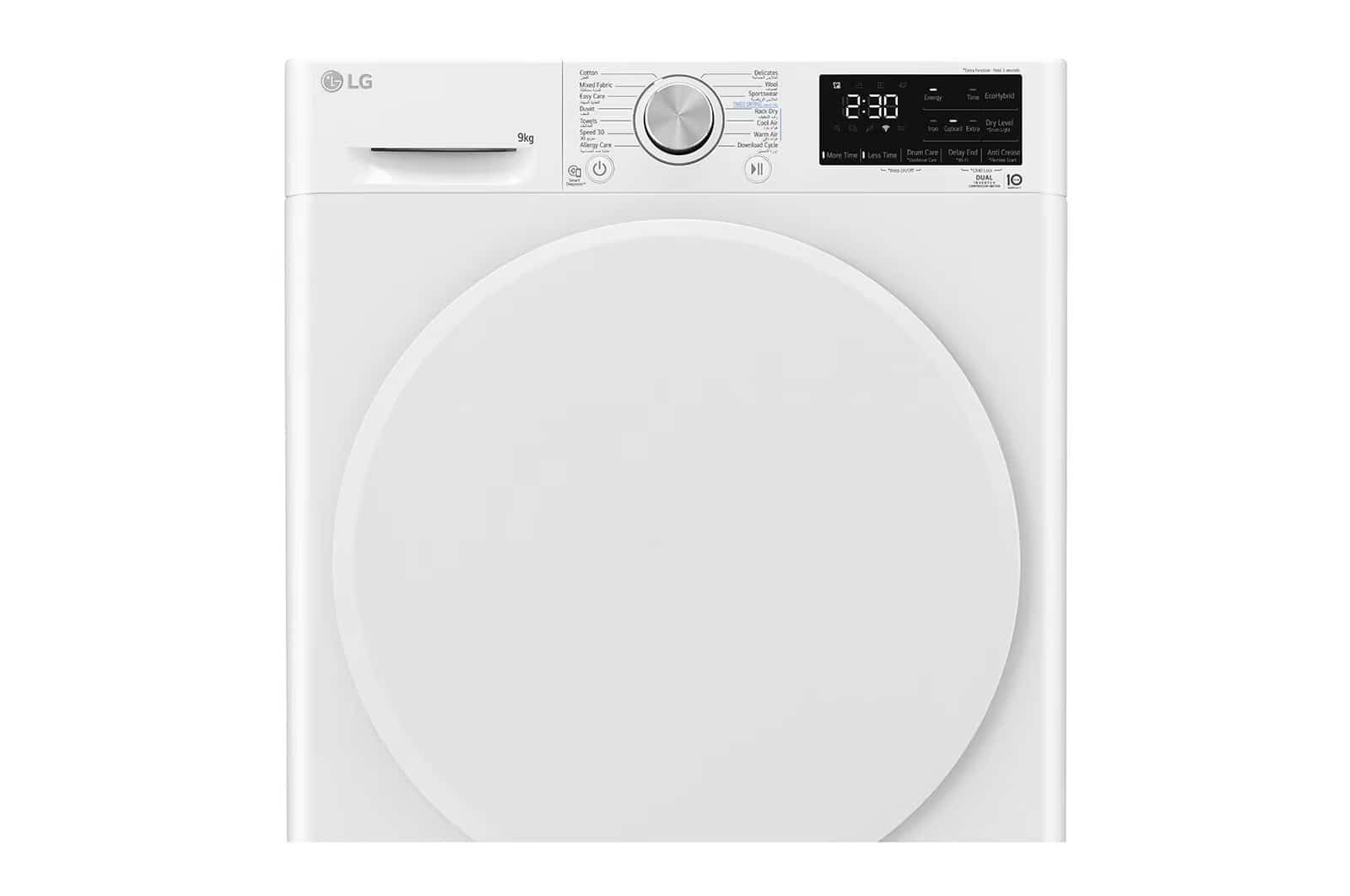 Photo of ‌Energy Saving Dryer, 9kg, White, Capable Drying with Dual Heat Pump