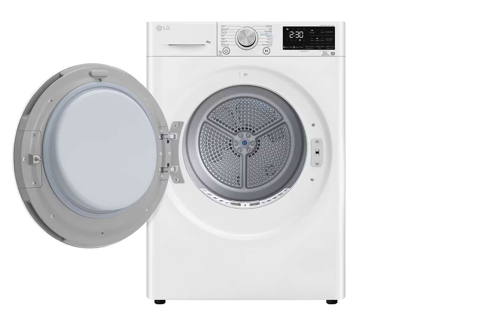 Photo of ‌Energy Saving Dryer, 9kg, White, Capable Drying with Dual Heat Pump