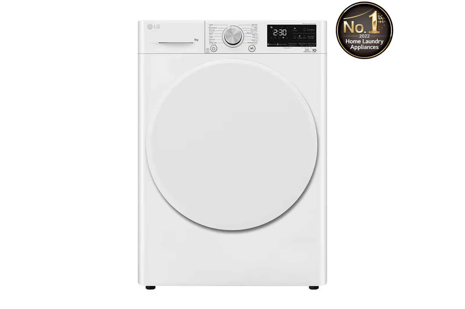 Photo of ‌Energy Saving Dryer, 9kg, White, Capable Drying with Dual Heat Pump