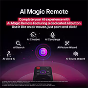 Photo of 65 inch LG OLED evo AI G5 4K 165Hz Smart TV AI Magic remote webOS25 2025
