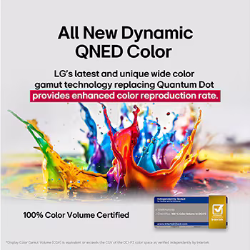 Photo of 100 Inch LG QNED evo AI QNED86 MiniLED 4K VRR 144Hz Smart TV AI Magic remote WebOS25 2025