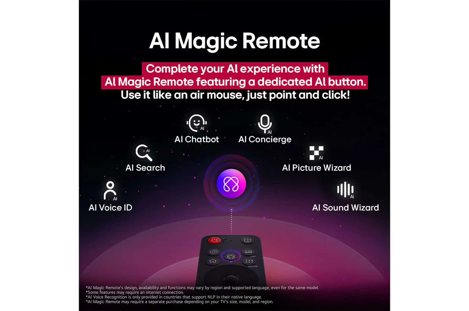 Photo of تلفزيون LG QNED82 الذكي، مقاس 65 بوصة، 4K، مع تقنية الذكاء الاصطناعي والتحكم السحري بالذكاء الاصطناعي، وHDR10 وwebOS 25، موديل