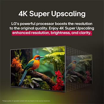 Photo of تلفاز LG UHD AI UA85 مقاس 50 بوصة بدقة 4K، مع ريموت سحري يعمل بالذكاء الاصطناعي، يدعم HDR10، ونظام WebOS25 لعام 2025