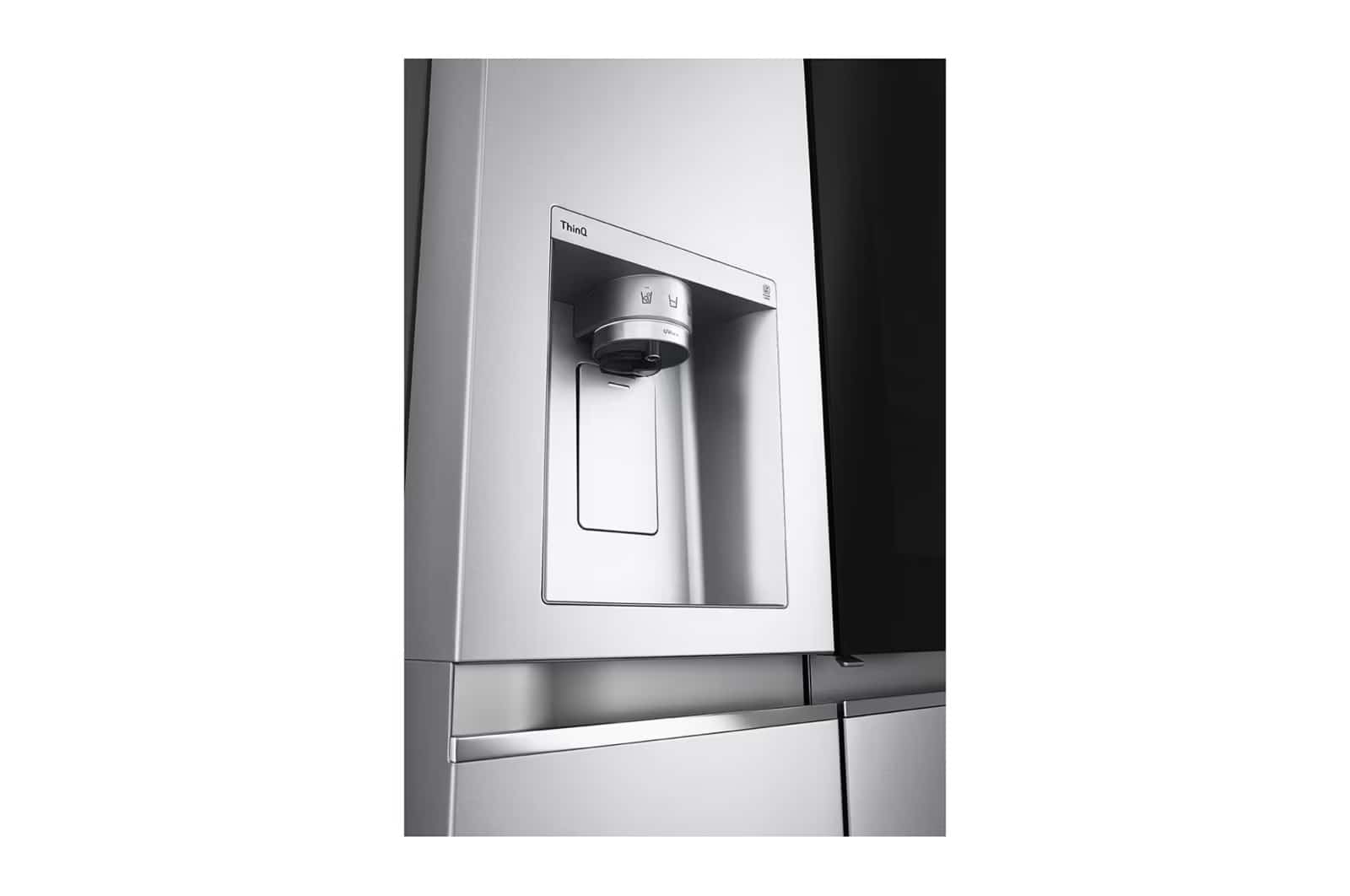 Photo of LG InstaView™ ThinQ™ 611L Side by Side Refrigerator, UVnano™, LINEARCooling™, ThinQ™ in Silver color