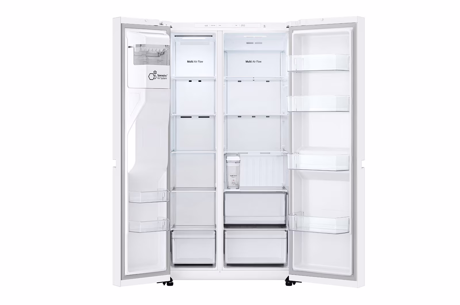 Photo of LG Side by Side 625L Refrigerator, Smart Diagnosis™, LINEARCooling™, Essense White​